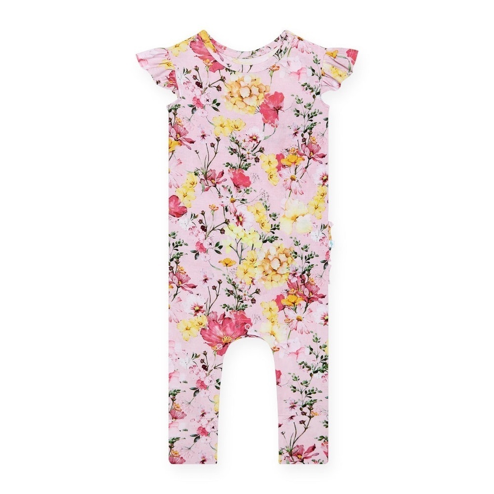 Posh Peanut Gai One 9-12 Mnths piece ruffle